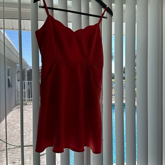 Market & Spruce Dresses & Skirts - Market & spruce poppy red/orange dress Sz L